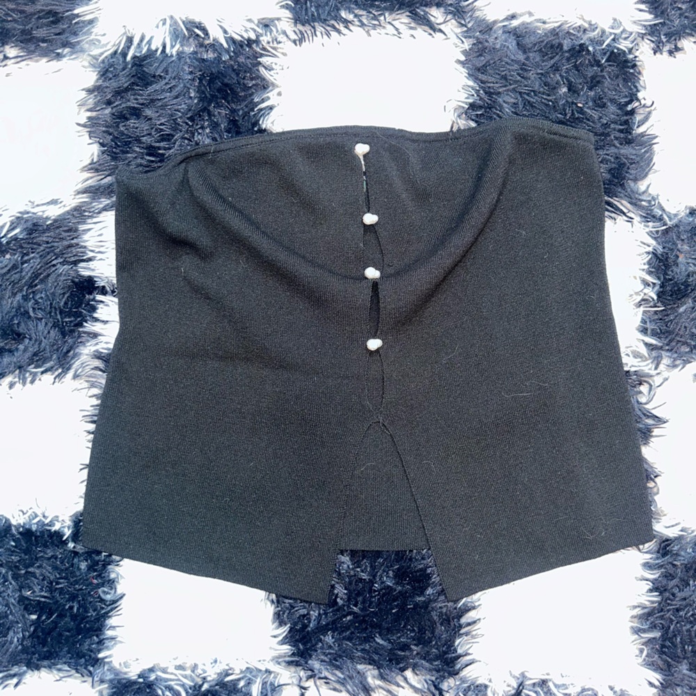 Black Women's Tube Top